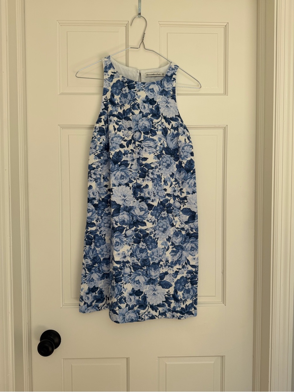 Abercrombie & Fitch Blue and White Floral Mini Dress